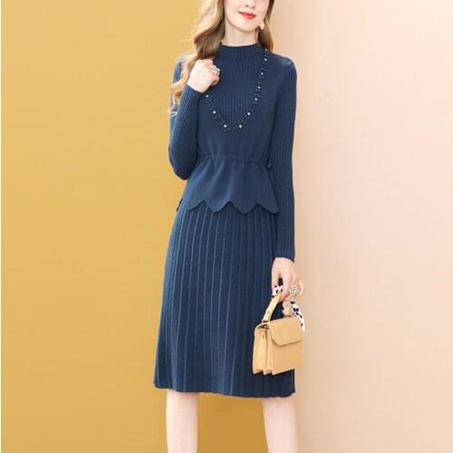 Модные трикотажные платья ABRINI China At AliExpress