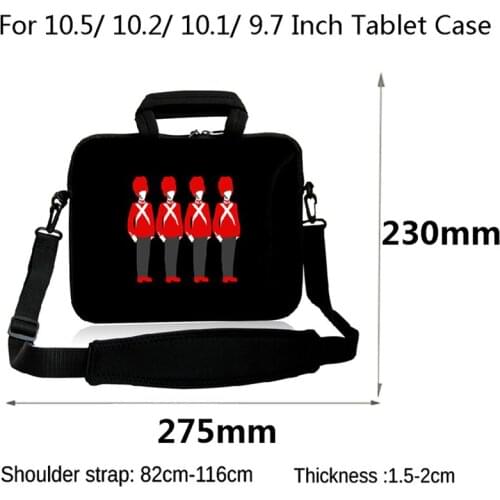 Sleeve Messenger Tablet Laptop PC Bags 10.2 10.5" 9.7" Cover For Asus ZenPad Z500 Z300 iPad 2 3 4 Samsung Tab 10.1" Netbook Case