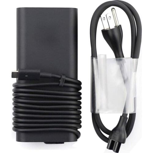 Huiyuan Fit for 130W USB Type-C AC Adapter Model DA130PM170 HA130PM170 for Dell XPS 15 XPS 15 2-in-1 9575 with P/N: 0K00F5 K00F5