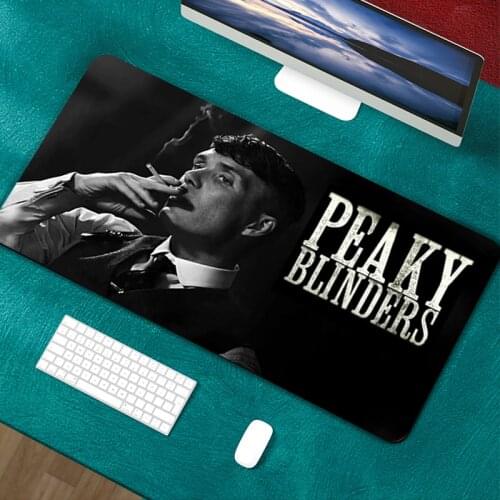 Peaky Blinders Gamer Mouse Pad Durable Non-slip Keyboard Mouse Mat CS GO Overlock Edge Big Desk Gaming Mouse Pad for PC Computer