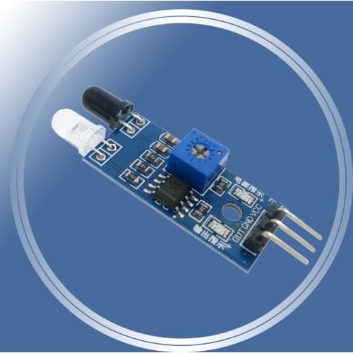IR Infrared Obstacle Avoidance Sensor Module for Arduino Smart Car Robot 3-wire Reflective Photoelectric New