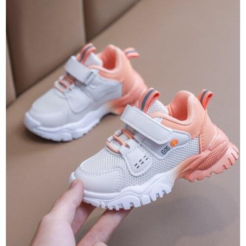 Kids Sneakers Casual Shoes Child Sneaker Fashion Children Styles Shell Head Shoes Slip On Breathable For Boys Girls Sports