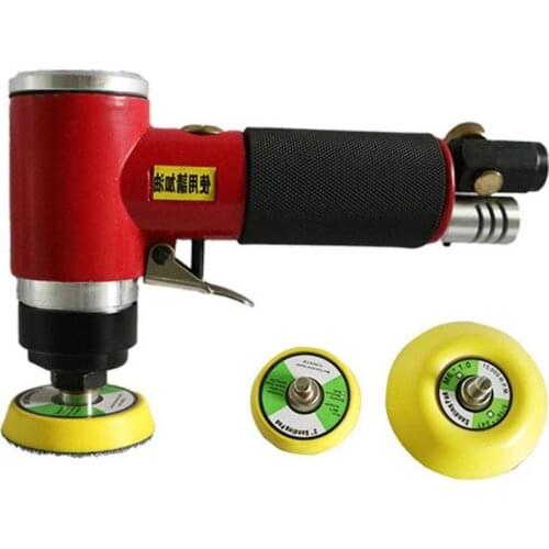 Mini Car Polisher Machine Straight/Deflected Core Type Pneumatic Sanding Machine Air Sander Car Waxing Small Buffer Polisher