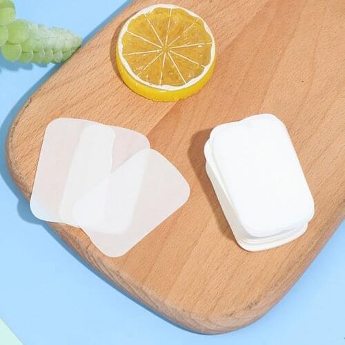 Disposable Paper Cleaning Soaps Portable Hand Wash Soap Papers Scented Slice Washing Hand Bath Travel Scented Foaming Small Soap