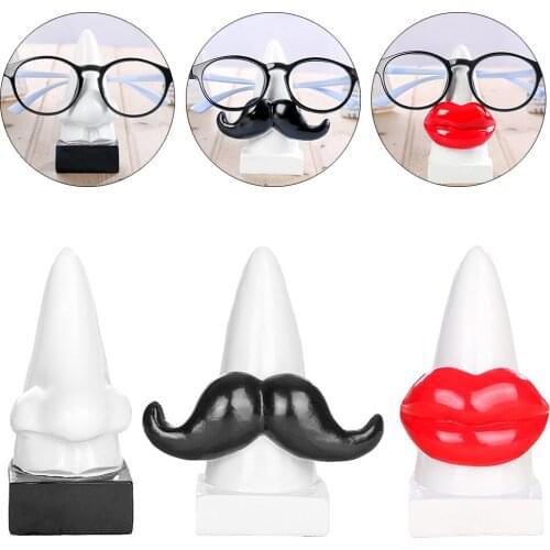 Resin Spectacle Stand Household Office Decorative Desk Eyeglasses Keeper Spectacle Holder Eyeglass Reading Glasses Stand