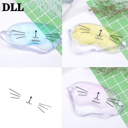 Relaxing Shading Blinder Soothing Tired Massage Cover Sleep Eye Mask Multi-Use Ice Gel Eyepatch Cold Pack Warm Hot Ice Cool