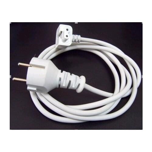 Brand New High Quality Europe Eu Plug 2pcs/lot Volex 1.8M Extension Cable Cord for Macbook pro ipad Air Charger