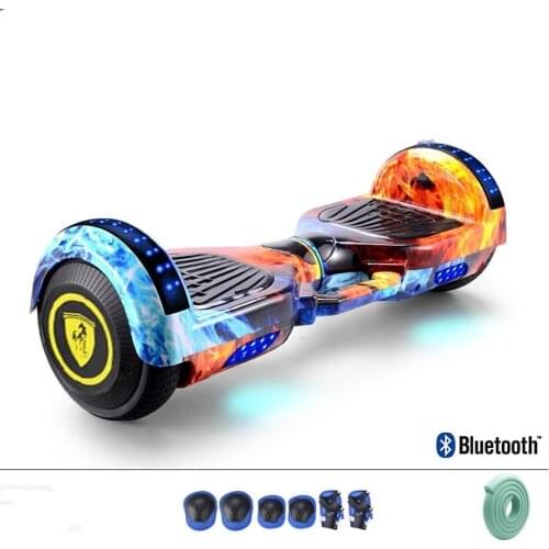 Outdoor Indoor Toys Bike 7.0 Inch Childrens Balance Car Adult Walking Two Wheel Twist Bluetooth Music Electric Load 150kg 2021
