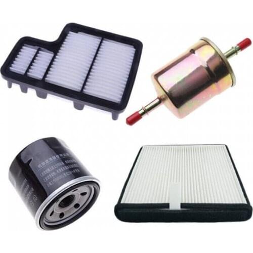 Cabin Air Filter Oil Filter Fuel Filter 4 Pcs Set For Dongfeng 580 1.8l Mt -2020 Model Engine Code Sfg18 Car Filter