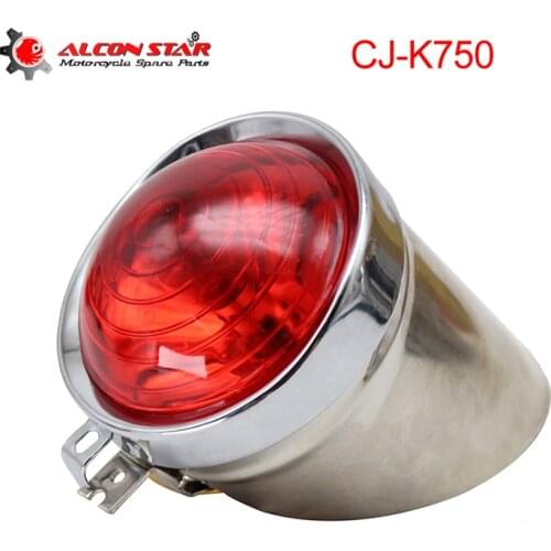 Alconstar- Motorcycle LED Taillight Bates Rear Tail Brake Stop Light 12V For BMW R71 R75 Ural M72 KS750 CJ-K750 K750 MB750 DNEPR