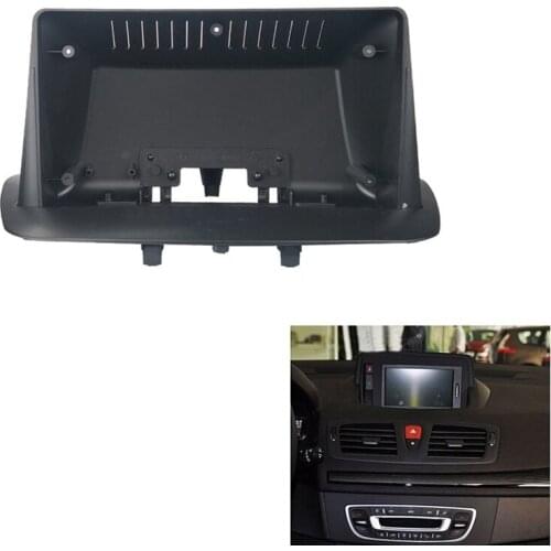 AU05 -9inch Car Fascia Audio Fitting Adaptor Panel Dash Mount Installation Double Din DVD Frame for Renault Megane 3 2009-2014