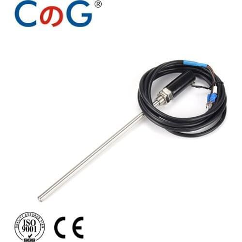 CG WZPT-03 PT100 3M M12 Type With 3m Wire Cable 50mm/100/150/200 Probe Thermocouple Temperature Sensor for Temp Controller