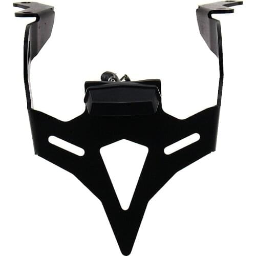 For Honda CBR650R CB650R 2019 2020 Registration Plate Holder Rear Tail Tidy License Plate Holder Bracket Fender Eliminator Black
