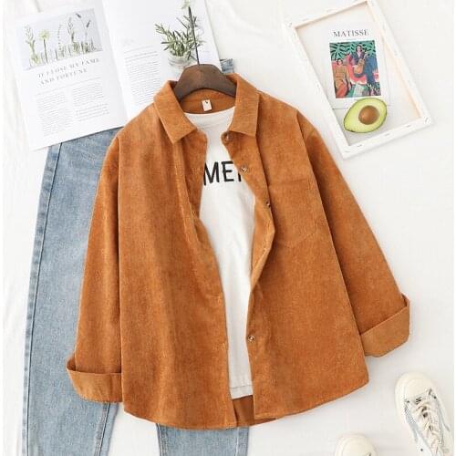 Женские вельветовые рубашки Doker China At AliExpress