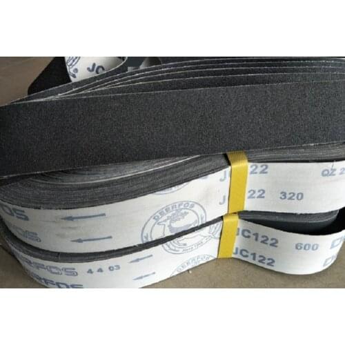 NEW 5pcs 1220*50mm Silicon carbide Abrasive Sanding Belts 48*2" P60-1000 Coarse to Fine Grinding Belt Grinder Accessories