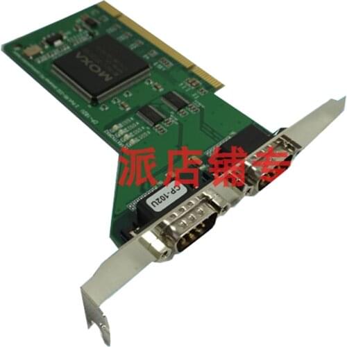 New Original Spot Photo For MOXA CP-102U 2Serial Card RS-232PCI Multiple Serial Port Card