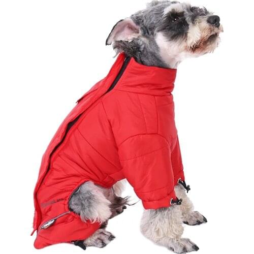 Pet Clothes Dog Winter Clothing Large Dog Waterproof Reflective Thick Warm Apparel High Quality Clothes For Big Dog Pet Supplies