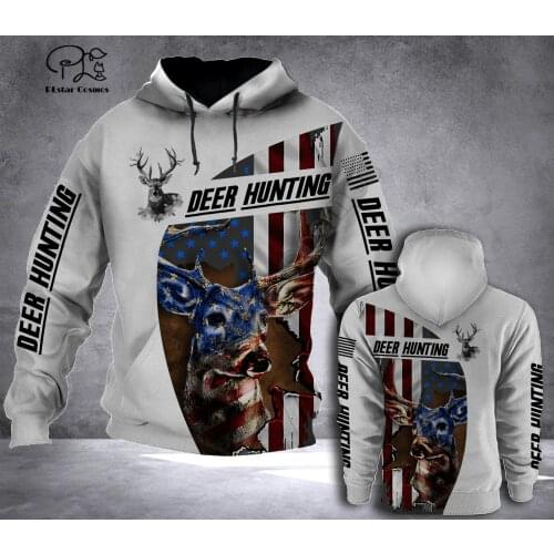 DEER HUNTING CAMO hoodies 3D printed Love Horse Sweatshirt Hoodie Harajuku Autumn Streetwear women foe men Casual Tracksuit