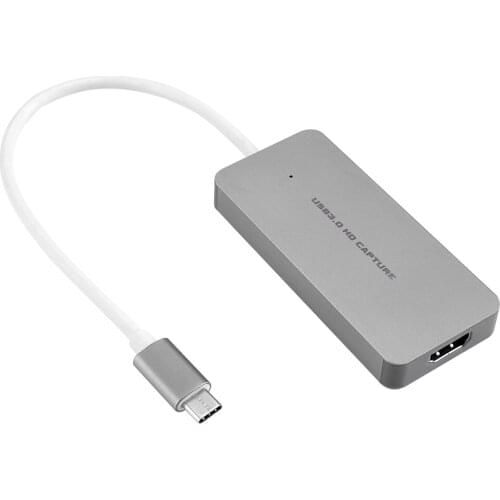 Type-C Live streaming converter USB3.0, HDMI 4K 30HZ Video audio camera to USB3.0 PC UVC capture video up to 1080P60fps USB-C