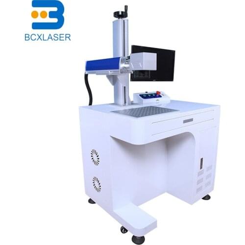 Good Quality 10W 20W 30W 50W Fiber Laser Marking Machine For Iphone Housing Case