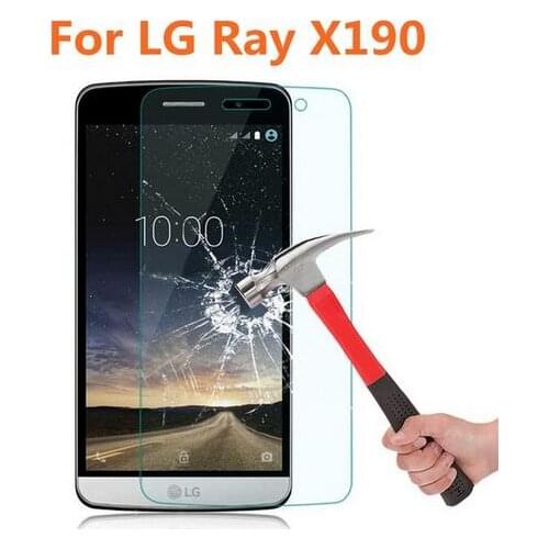2pcs 0.26mm 9H Tempered Glass For LG Ray X190 F670 5.5 inch Screen Protector For LG Ray X190 Front Guard Film Cover Case Guard