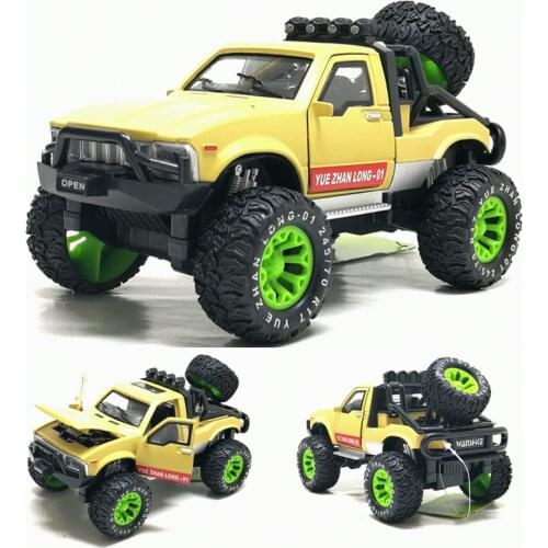 1:32 Alloy Pull Back Model Car Model Toy Sound Light Pull Back Toy Car SUV Toys For Boys Children Gift Free Shipping