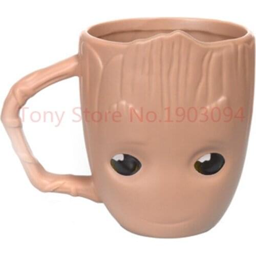 48pcs MOMS HAND 600ML New Cartoon Ceramic Mug Galaxy Guard Team 2 Shuren Cup Coffee Milk Tea Mug Birthday Gift