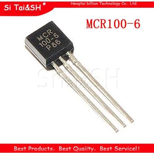 50PCS MCR100-6 TO-92 100-6 TO92 new