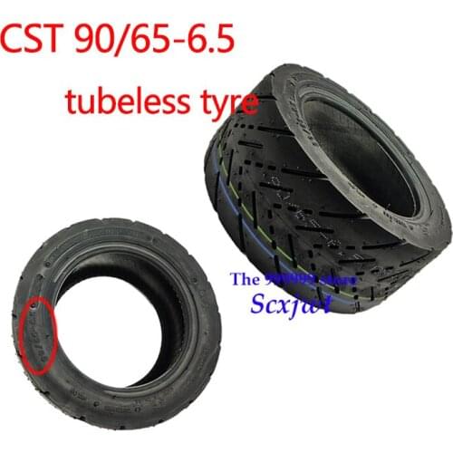 CST 11 Inch 90/65-6.5 Tubeless Tire Refitted for Dualtron Thunder Electric Scooter Wear-resisting Vacuum Road Tyre Accessories