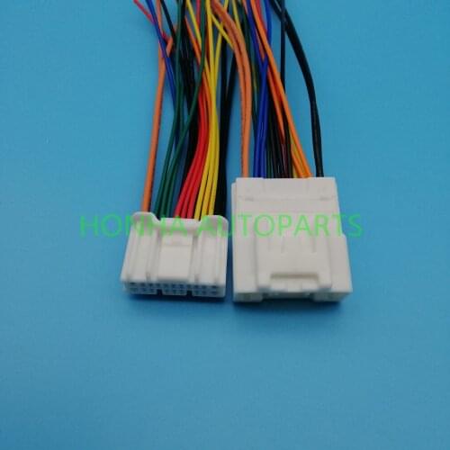 Free shipping 1 pcs 20 pin male and female sumitomo Automobile cable Connector 6098-5622 6098-5613 with wire