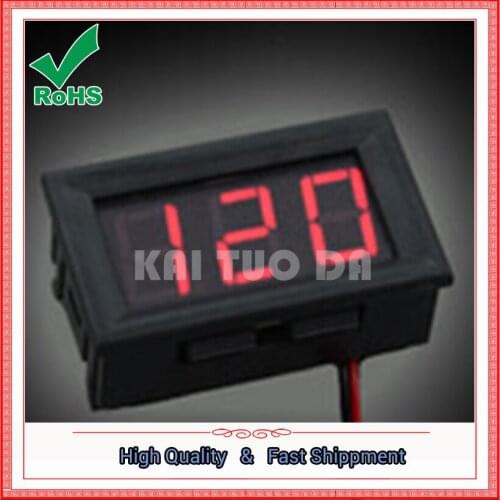 DC ammeter DC0-10A digital watch with fine-tuning digital current band with shell