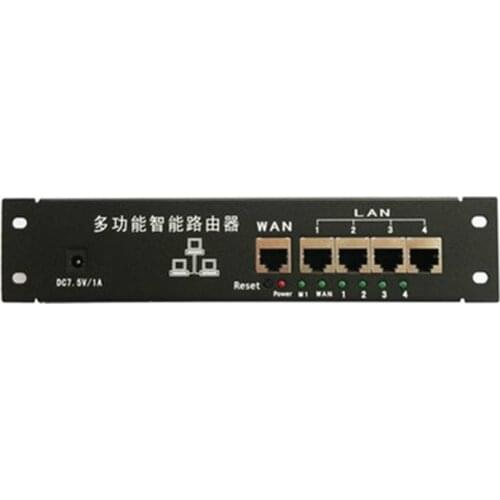 Supplier direct sell OEM Mini Metal case intelligent wired distribution box 5-port router wire router IP 192.168.0.1