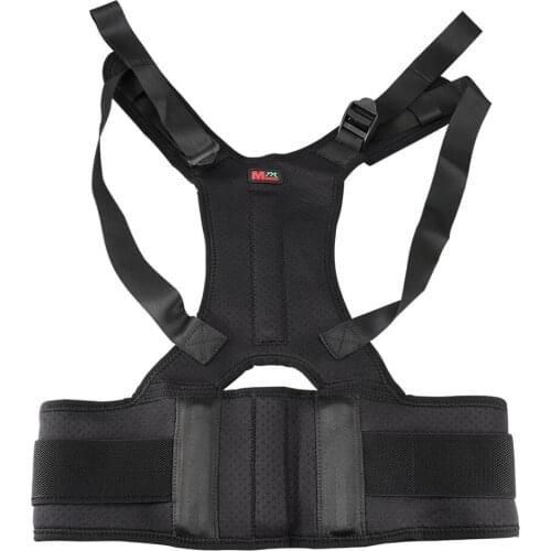 L-XL New Adjustable Posture Corrector Male Female Back Support Nylon Elastic Shoulder Back Brace Belt Straight Correct