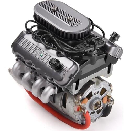 F76 427 SOHC V8 Engine Motor Radiator Coolder for 1/10 TRAXXAS TRX4 G500 TRX6 G63 SCX10 D90 VS4 RC Car Accessories