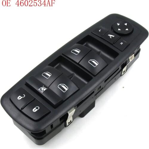NEW Window Switch Replace for 2008-11 Chrysler Town & Country 2008-11 Dodge Grand Caravan OE 4602534AF 4602534AC
