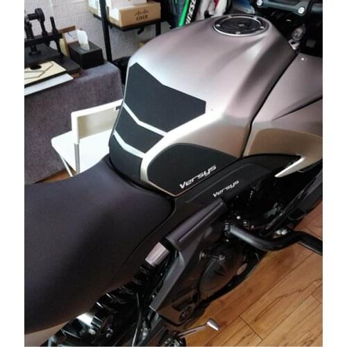 FOR kawasaki Versys 650 Motorcycle Tank Traction Pad Side Gas Knee Grip Protector Anti slip sticker