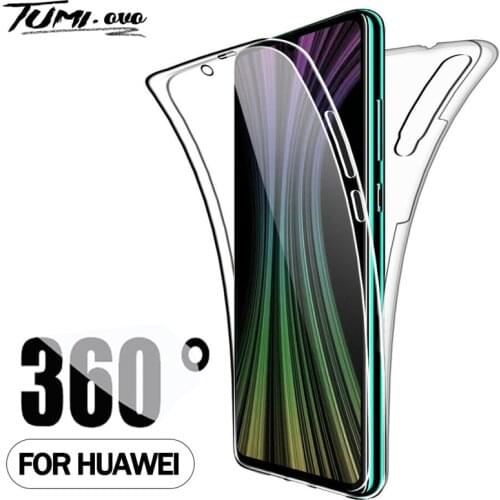 360 Shockproof Case for Huawei P40 P30 P20 P8 Lite 2017P Smart Plus Z 2019 2020 Honor 7A 7C 8X 9X 10i Mate 10 20 30 Pro Cover