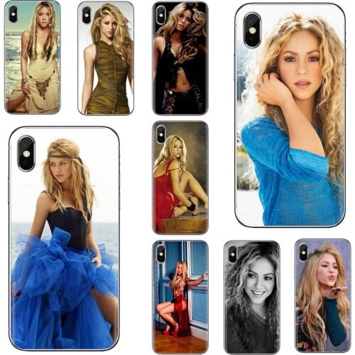 For iPhone iPod Touch 11 12 Pro 4 4S 5 5S SE 5C 6 6S 7 8 X XR XS Plus Max 2020 Silicone Case Shakira Model Colombian Sexy Gril