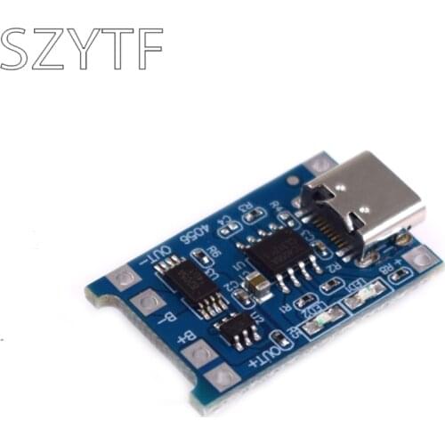 TP4056 1A rechargeable lithium battery charging module board lithium battery charger TYPE-C USB interface