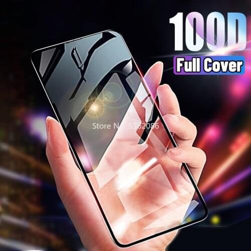 100D Tempered Glass for Huawei P30 Lite P40 Pro Screen Protectors for Huawei Nova 5T Mate 20 Lite 30 Pro P Smart Z 2018 2019