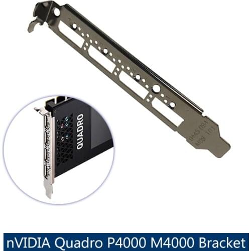 10pcs Video card baffle P4000 Baffle New Bracket for nVIDIA Quadro M4000 Graphic card Baffle Bezel 12cm with Screw