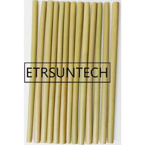 100Pcs Bamboo Straw 19cm/23cm Reusable Straw Organic Natural Bamboo Drinking Straw for Party Bar Accessories