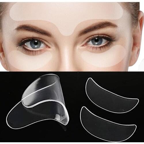 3 Pcs Anti Eye Forehead Invisible Anti-aging Face Pad Reusable Wrinkles Patch New