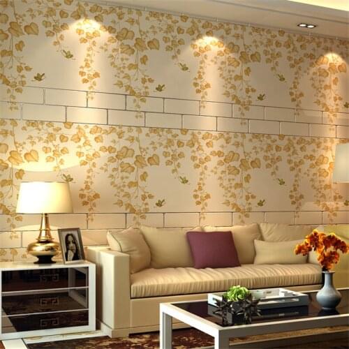 Beibehang Colorful 3D home improvement environmental wall tiles hiking tiger pattern non-woven wallpaper papel de parede 3d