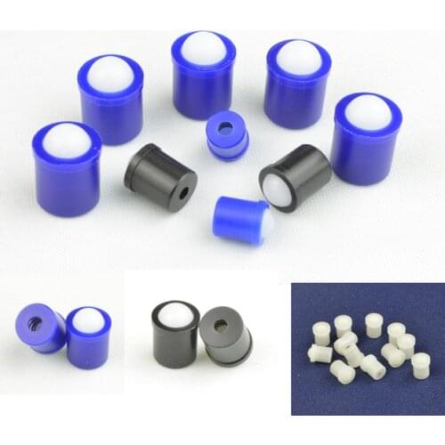 5Pcs C06 3mm-8mm diameter 4mm-9mm long precision plastic positioning beads smooth plunger spring ball head plungers screws bolts