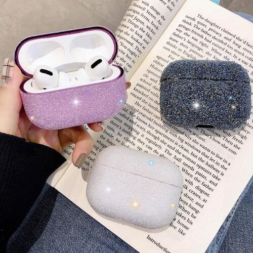 Bling Glitter Earpods Case for AirPods Pro 3 2 1 Candy Color Earphone Cover for Air Pods Pro AirPod 2 1 Charging Box Coque Funda