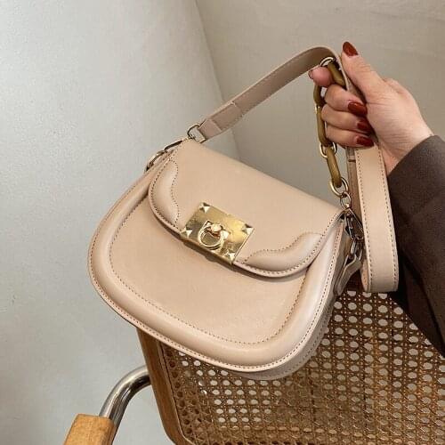 Design High-end Handbags New Fashion Messenger Bag Popular Shoulder Bag Square Bag Underarm Bag Dual-use Bag Width: 20cm