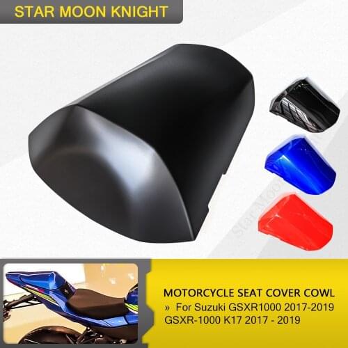 For Suzuki GSXR1000 2017-2019 GSXR-1000 K17 2017 2018 2019 blue Motorcycle Part Rear Seat Cover Cowl GSXR1000 GSX-R 1000R