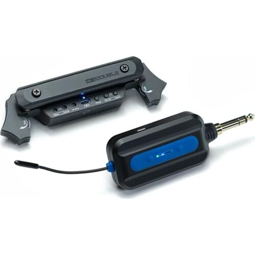 DOUBLE X2 Acoustic Guitar Wireless Soundhole Pickup Preamp System Avoid Opening for 39-42 Inch Pickups Guitar Parts Accessories