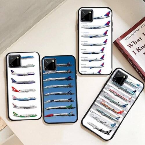 Aviation Chart Airplane Accessories Phone Case For Oppo Reno2 Z 2Z A1k 3s 71 83 Realme5 XT R9S Plus 15 17 Pro F11 11pro